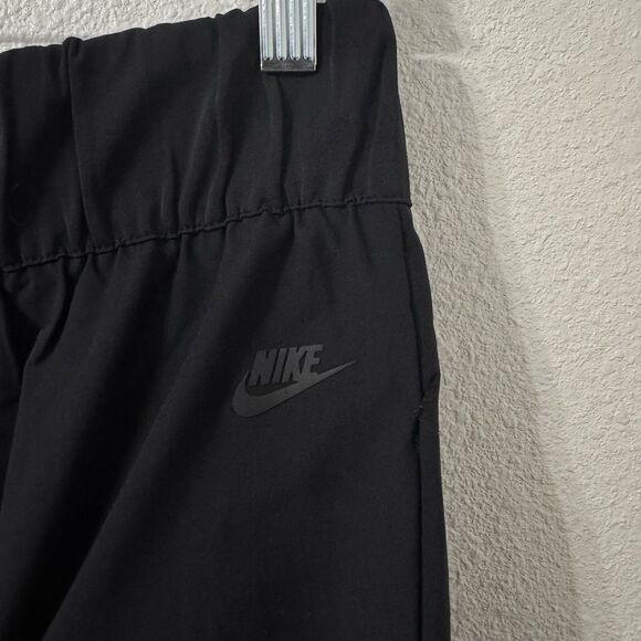 Nike Tech Pack Stirrup Pants Women Sz Medium Open Knees Black Sportswear Outdoor - Picture 2 of 7